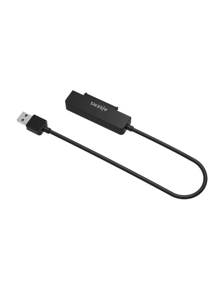 AISENS Adaptador SATA a USB-A USB3.0/USB3.1 Gen1 para Discos Duros 2.5?, Negro