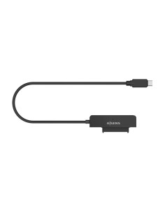 AISENS Adaptador SATA a USB-C USB3.0/USB3.1 Gen1 para Discos Duros 2.5?, Negro