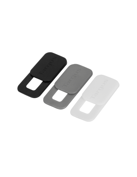 Targus AWH025GL accesorio para cámara web Tapa para webcam Negro, Gris, Blanco