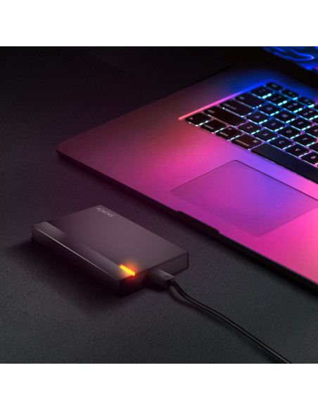 AISENS Caja Externa 2,5? ASE-2524B 9.5mm SATA a USB 3.0/USB3.1 Gen1, Negra