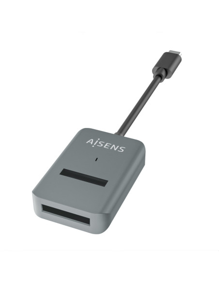 AISENS USB-C Dock M.2 (NGFF) ASUC-M2D012-GR SATA/NVMe A USB3.1 Gen2, Gris