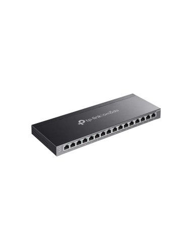 TP-Link Omada SG2016P switch Gestionado L2/L2+ Gigabit Ethernet (10/100/1000) Energía sobre Ethernet (PoE) Negro