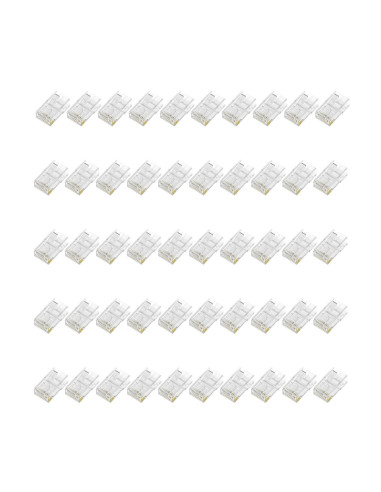 AISENS Conector RJ45 8 Hilos CAT.6 AWG24 (50 UDS)