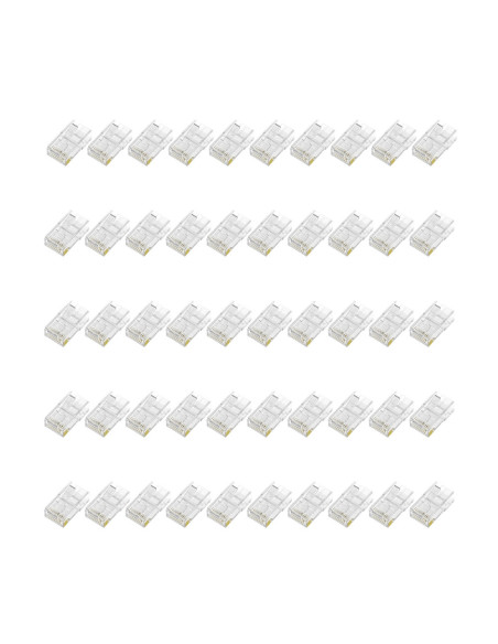 AISENS Conector RJ45 8 Hilos CAT.6 AWG24 (50 UDS)