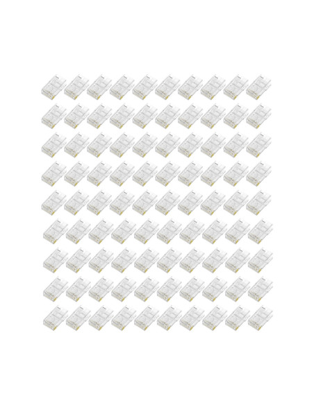 AISENS Conector RJ45 8 Hilos CAT.6 AWG24 (100 UDS)