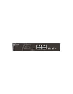 Ruijie Networks RG-ES110GDS-P switch No administrado Gigabit Ethernet (10/100/1000) Energía sobre Ethernet (PoE) Negro